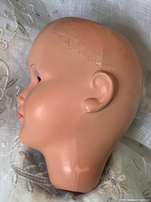 Голова винтажной кулы — Тела и головы для кукол (фото 6)