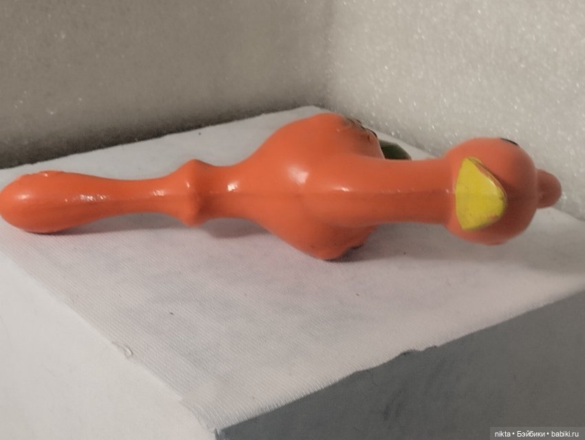 Погремушка СССР Страус — Винтажные куклы и игрушки детства (фото 4)