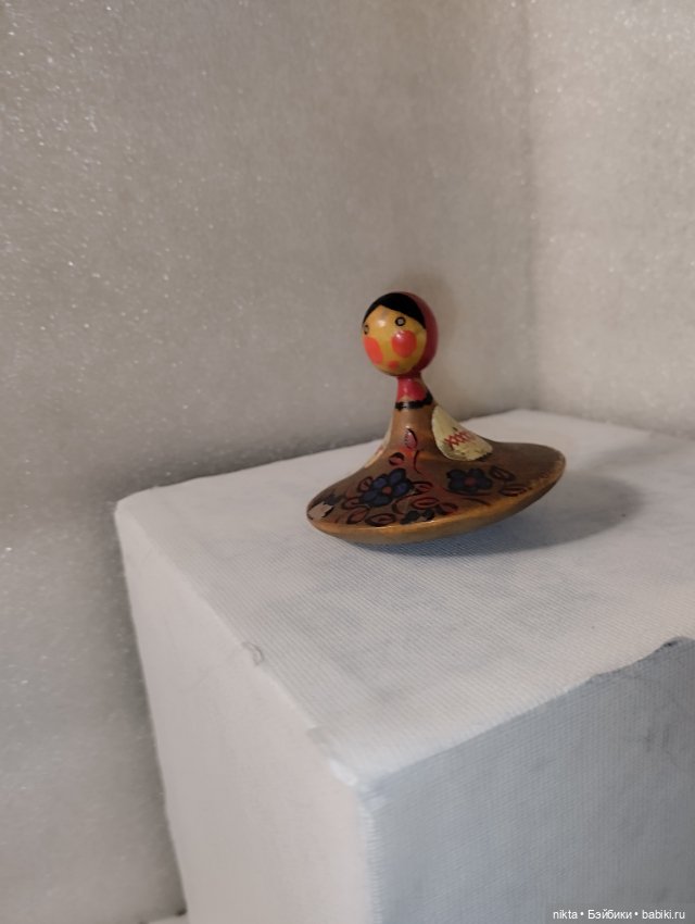 Деревянная игрушка СССР Волчок