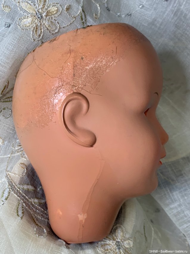 Голова винтажной кулы — Тела и головы для кукол (фото 3)