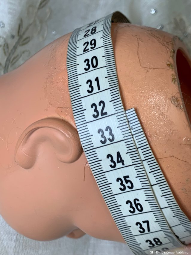 Голова винтажной кулы — Тела и головы для кукол (фото 9)