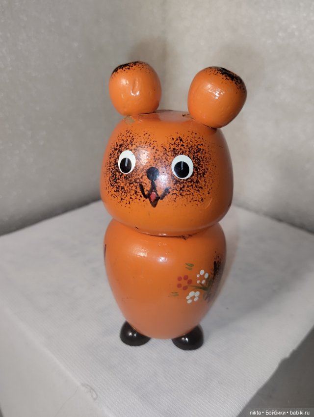 Деревянная игрушка СССР Винни пух