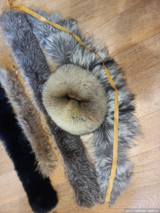 Мех чернобурой лисы и енота (фото 3)