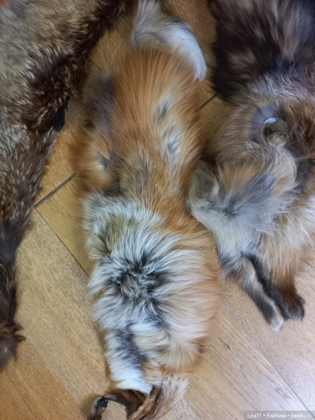 Мех лисицы натуральный — Ткани (фото 2)