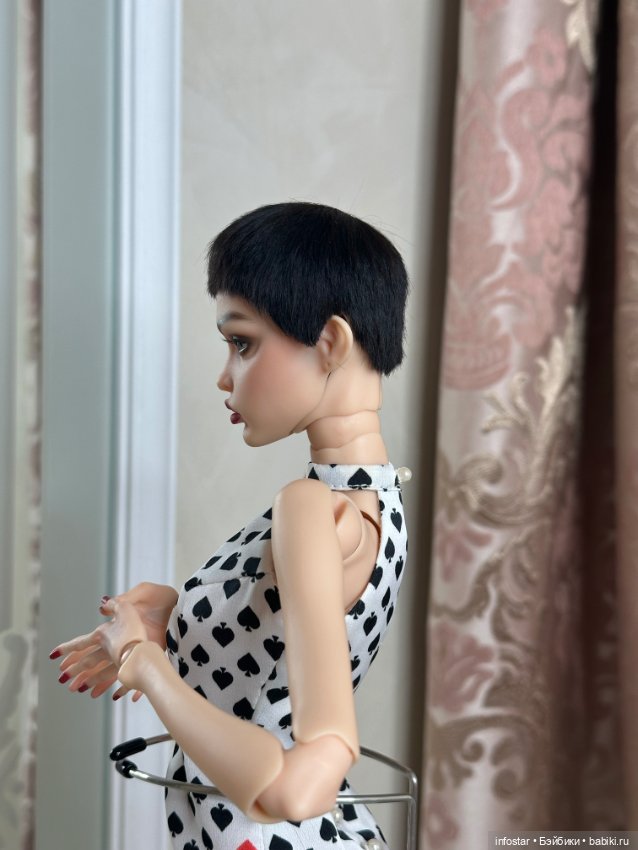 Стильный парик пикси для PashaPasha mini (фото 5)