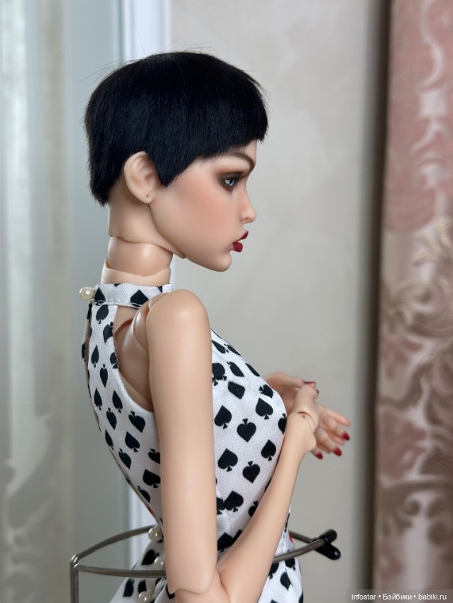 Стильный парик пикси для PashaPasha mini (фото 4)