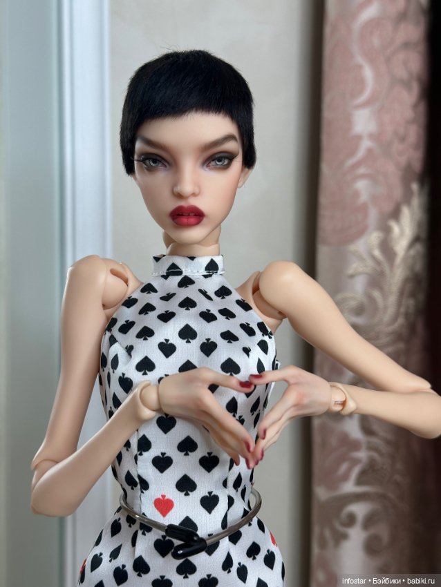 Стильный парик пикси для PashaPasha mini (фото 7)