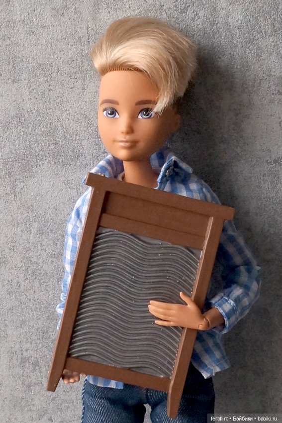 Набор "Ручная стирка" в масштабе 1:6 (фото 8)