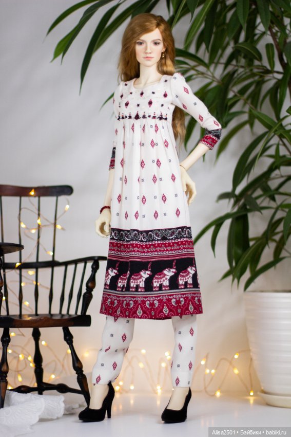 Комплект одежды в индийском стиле для SD (фото 6)