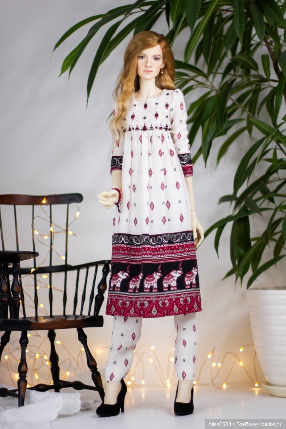 Комплект одежды в индийском стиле для SD