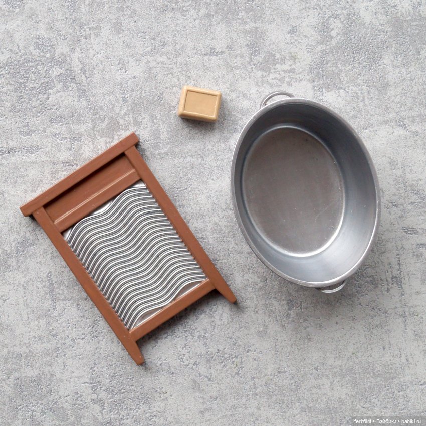 Набор "Ручная стирка" в масштабе 1:6 (фото 6)