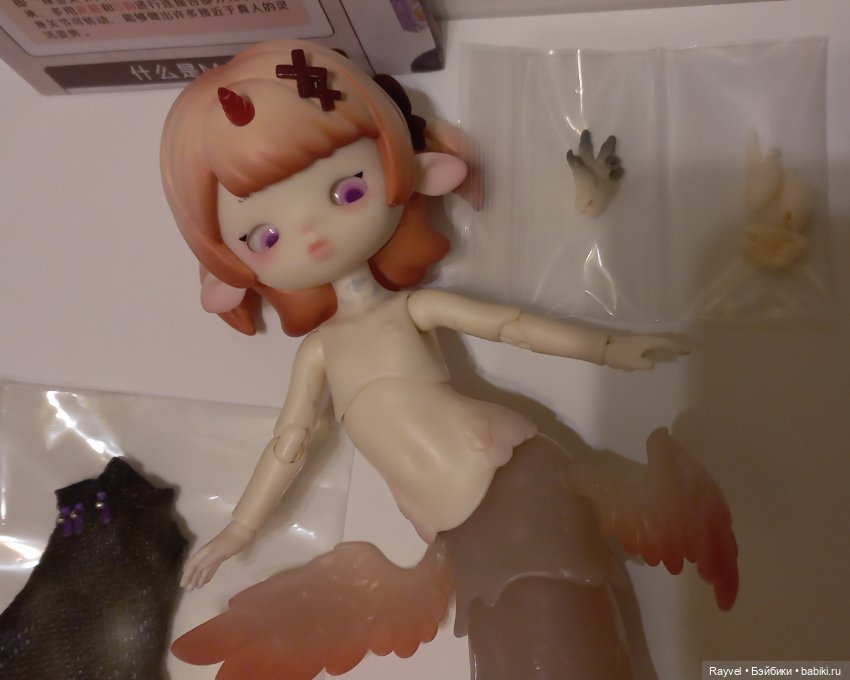 Дракон-гибрид — Шарнирные куклы (не BJD) (фото 2)