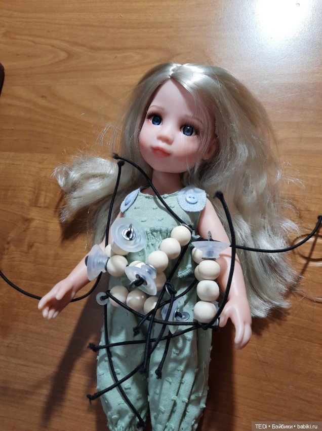 Шейный шарнира для китайской куклы Little Milly 30 см (фото 2)