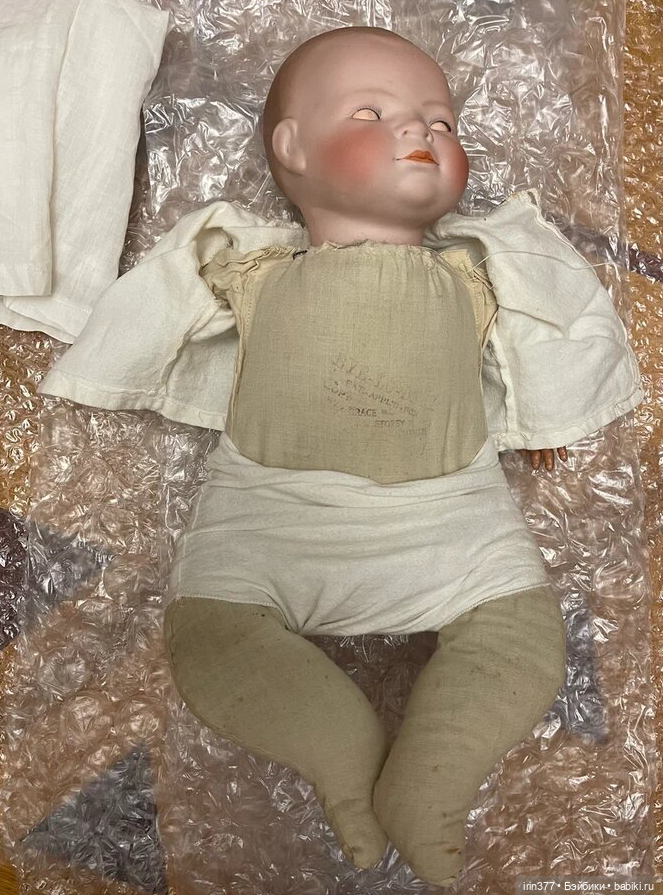 Антикварная кукла Bye-lo Baby Grace S. Putnam