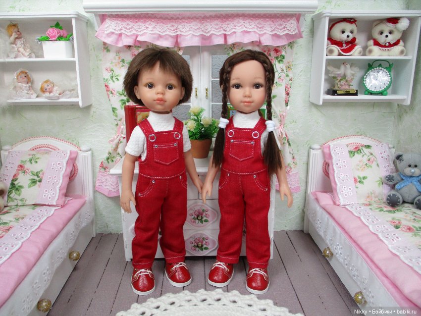 Шитая одежда для кукол Паола Рейна 34 см (фото 3)