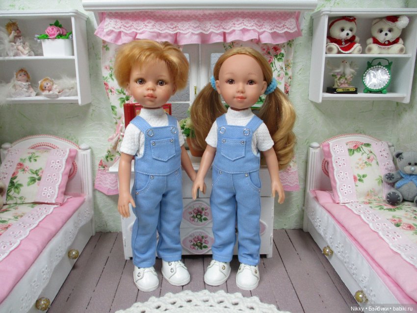 Шитая одежда для кукол Паола Рейна 34 см (фото 8)