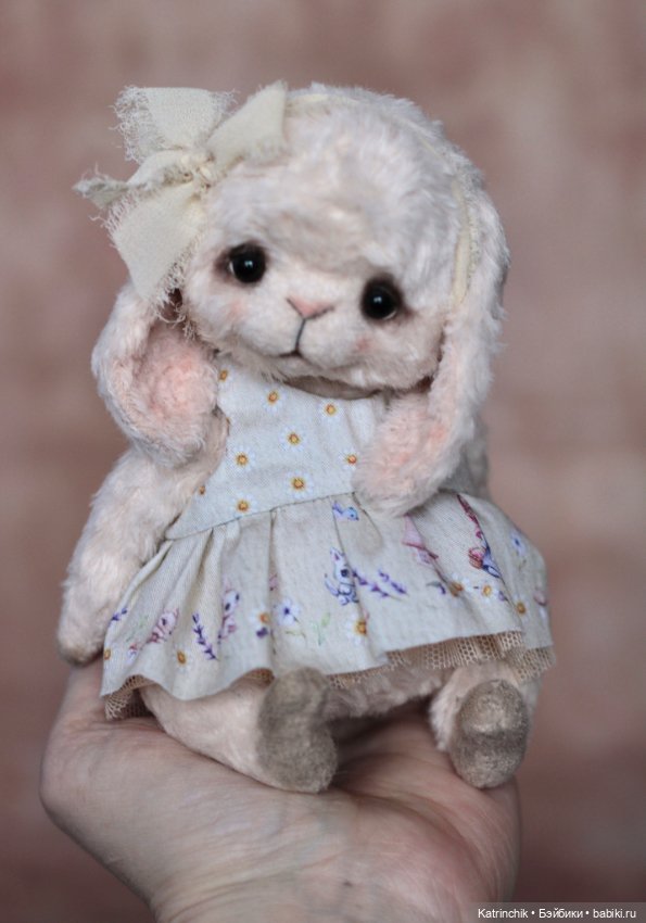Выкройка: Зайка тедди 15,5 см (фото 2)