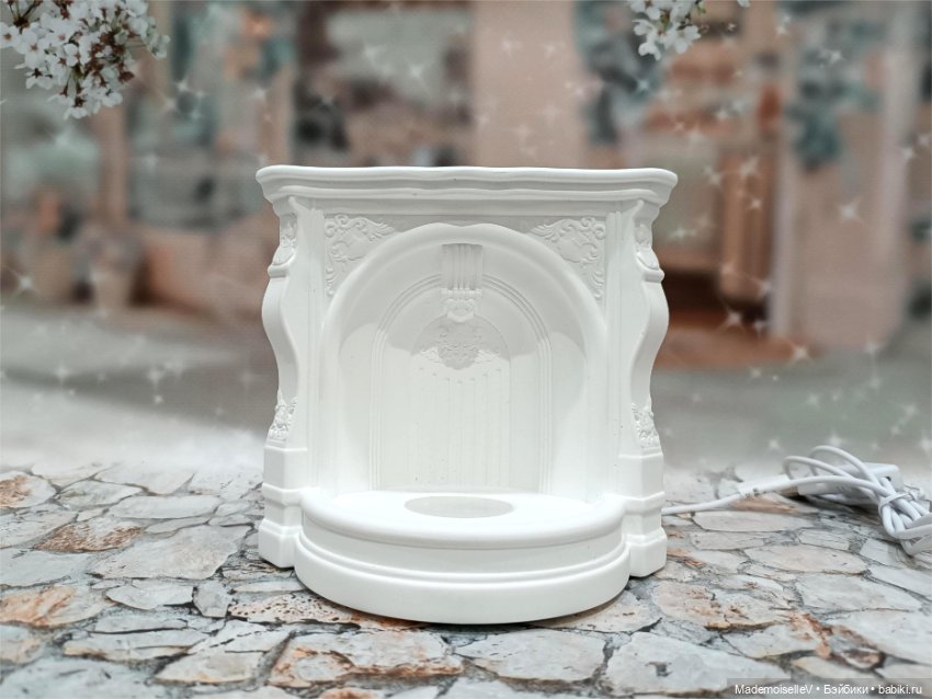 Камин белоснежный — Кукольная мебель (фото 6)