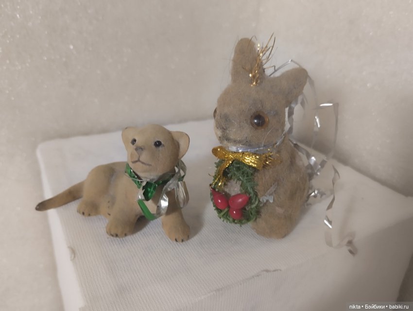 Зайчик и львёнок Лотом — Винтажные куклы и игрушки детства