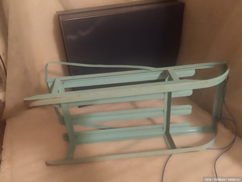 Санки СССР для больших кукол (фото 6)