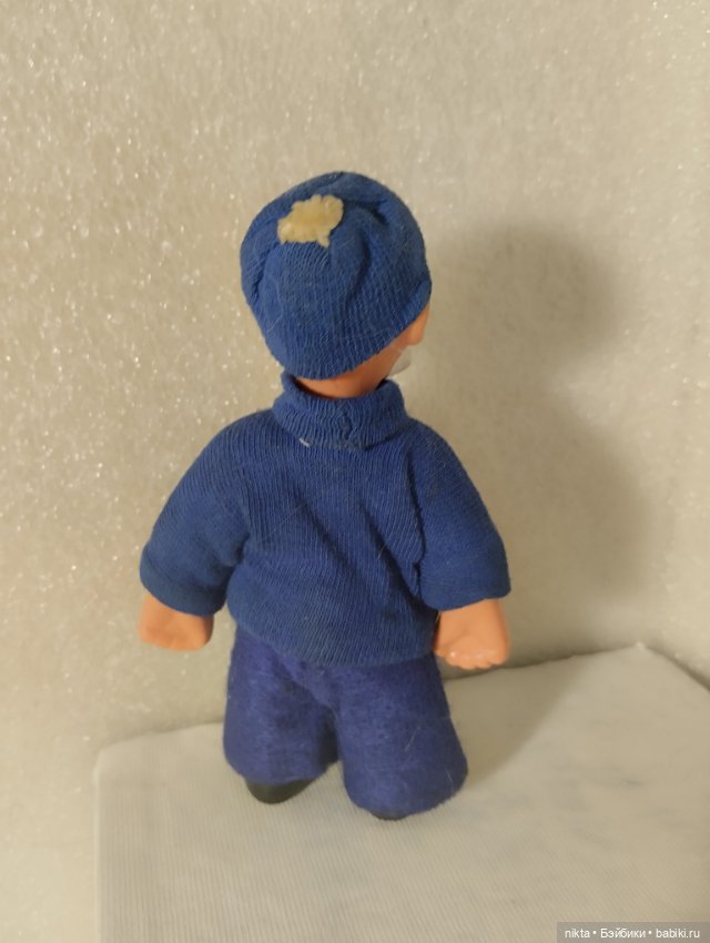 Игрушка, кукла ГДР Капитан, боцман с трубкой (фото 3)