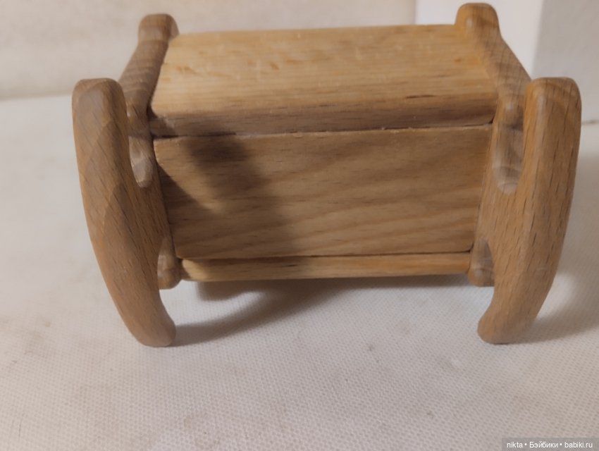 Люлька маленькая деревянная (фото 4)