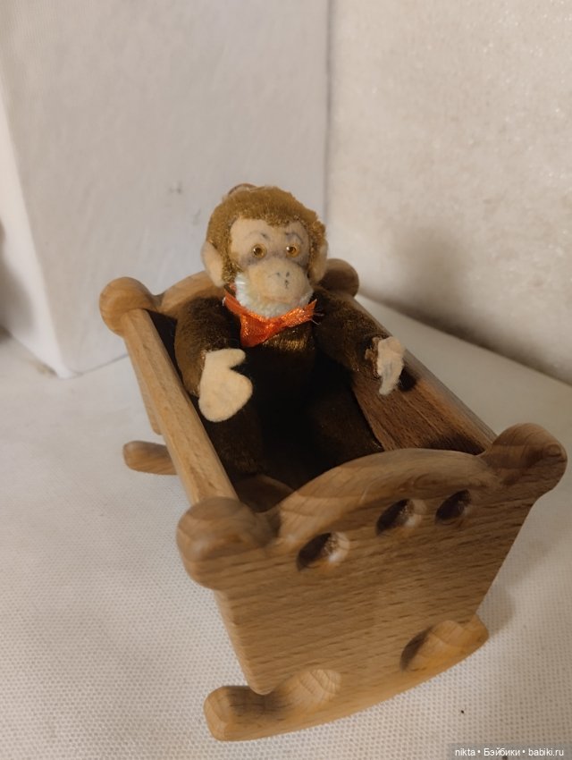 Люлька маленькая деревянная (фото 6)