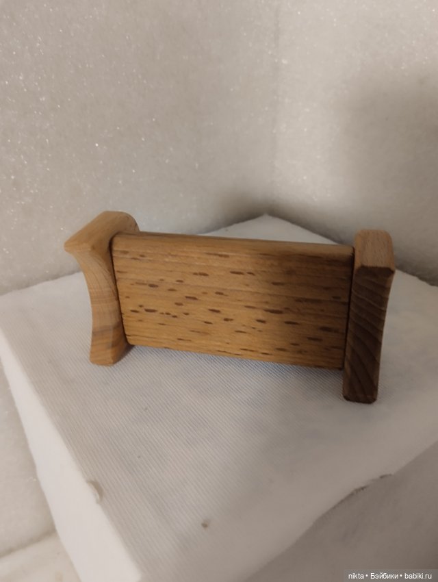 Кроватка для маленьких — Кукольная мебель (фото 3)