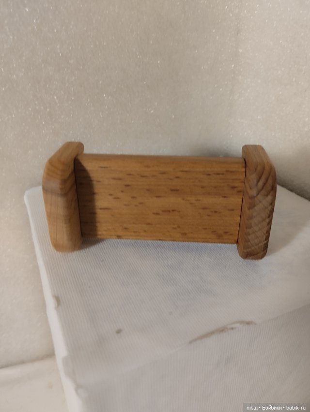 Кроватка для маленьких — Кукольная мебель (фото 4)