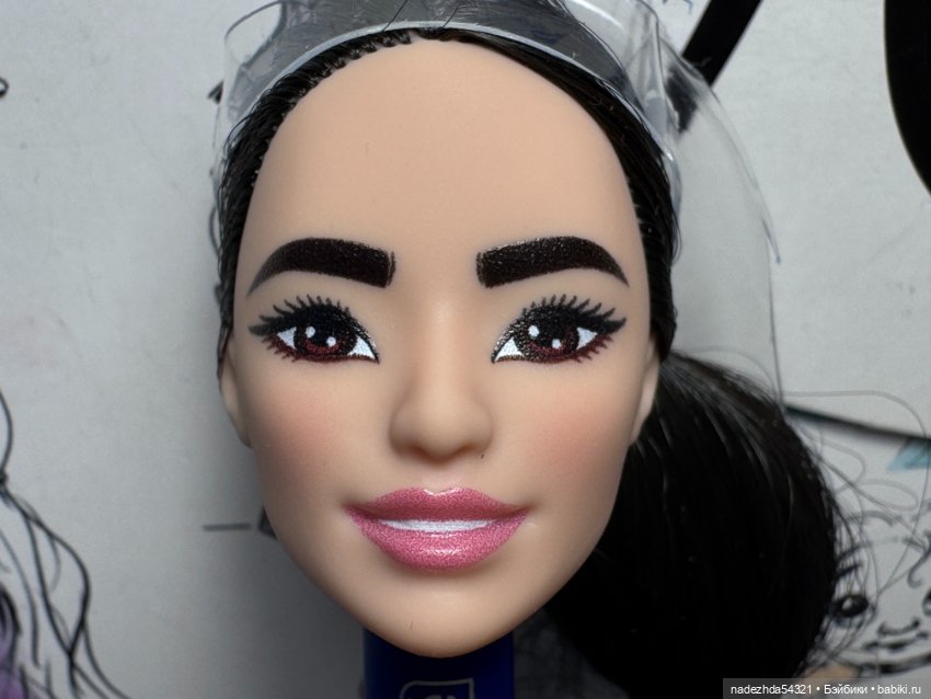 Голова Барби "Безграничные движения" теннисистки (2) (фото 2)