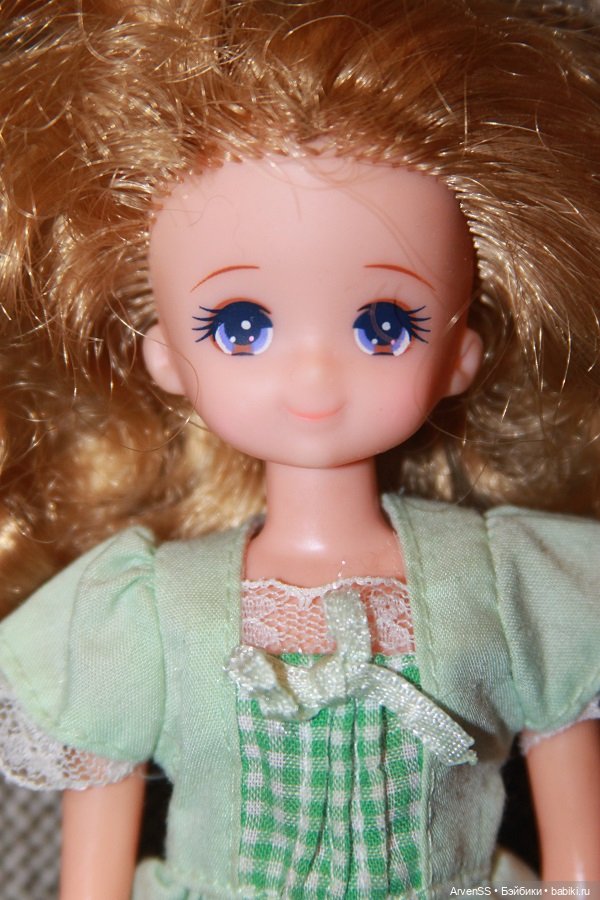 Винтажная подружка Ликки 3 поколения Чиеми-чан компании Такара (фото 3)