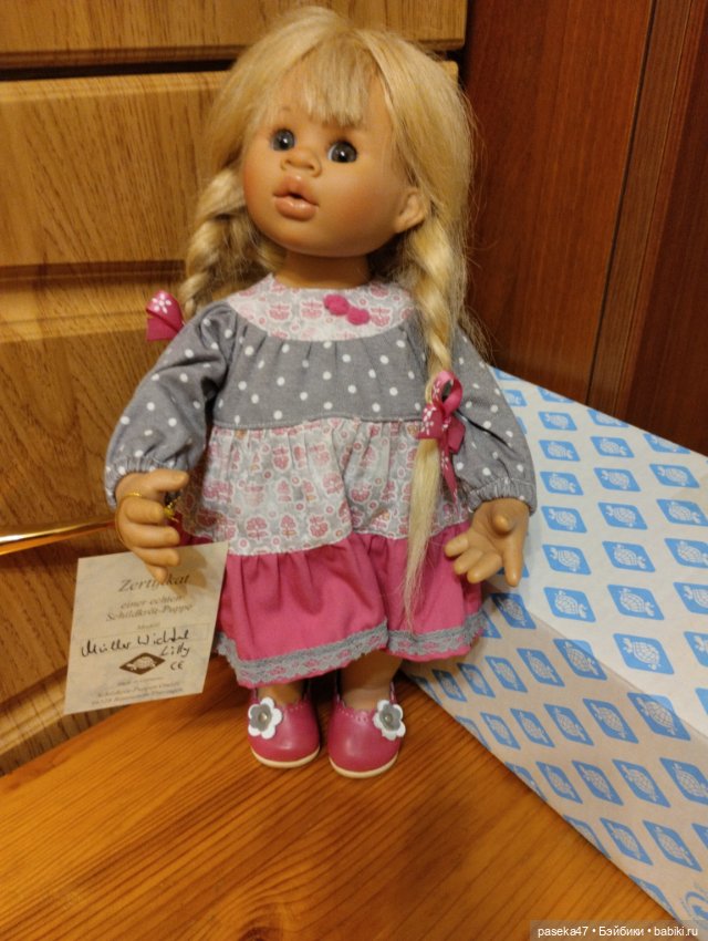 Кукла Виттель Лили 2018год Шильдкрет (фото 2)
