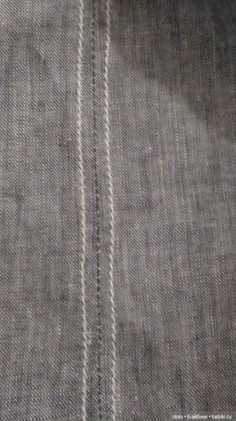 Отрез тонкого льна для кукольного рукоделия (фото 2)