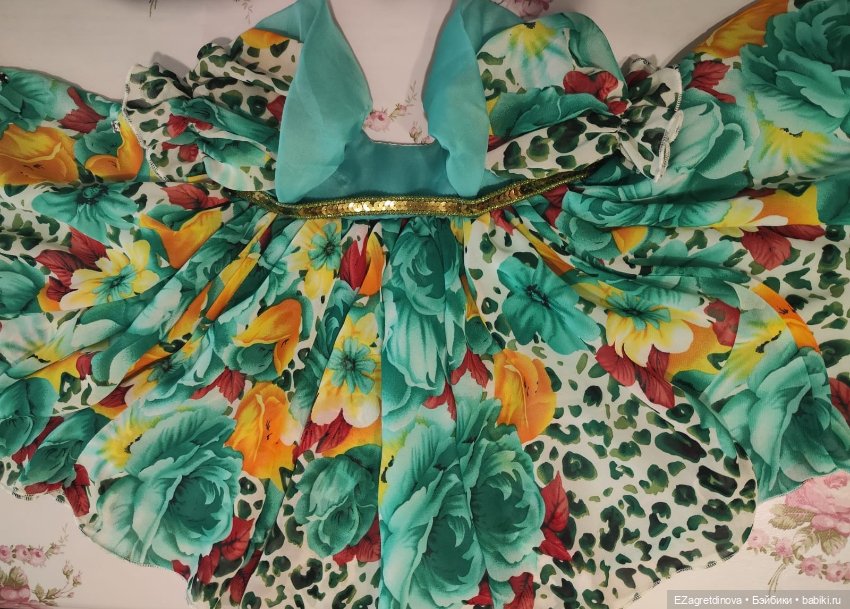 Платье для Готц, Gotz,48 см Летний бриз