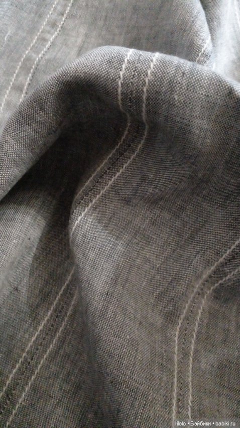 Отрез тонкого льна для кукольного рукоделия