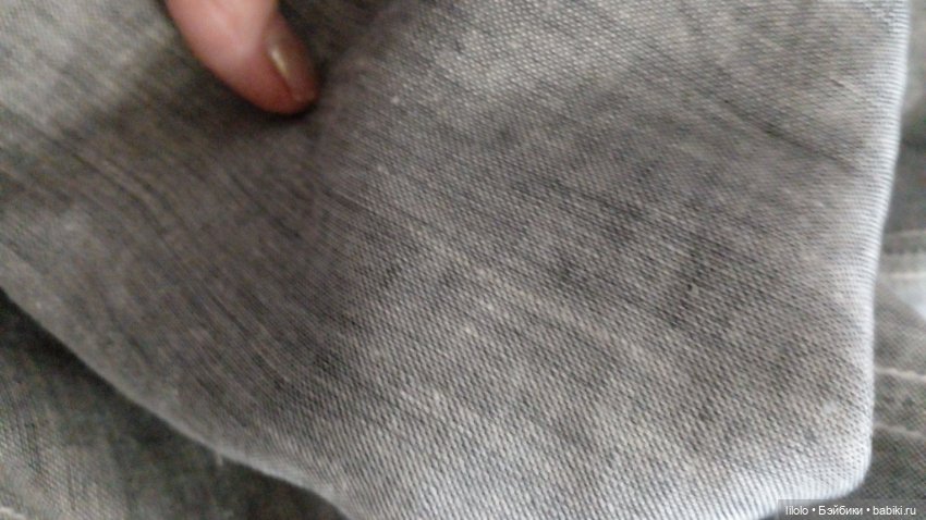 Отрез тонкого льна для кукольного рукоделия (фото 3)