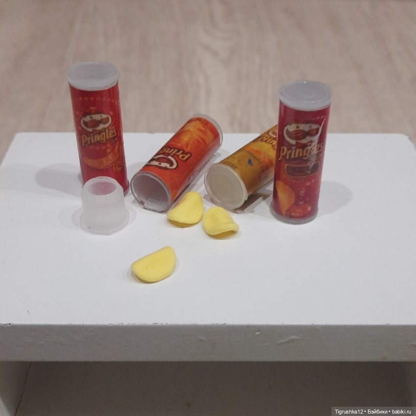 Чипсы Принглс — Миниатюра для кукол (фото 2)