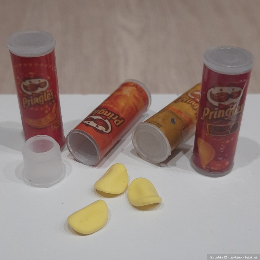 Чипсы Принглс — Миниатюра для кукол