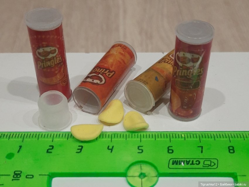 Чипсы Принглс — Миниатюра для кукол (фото 5)