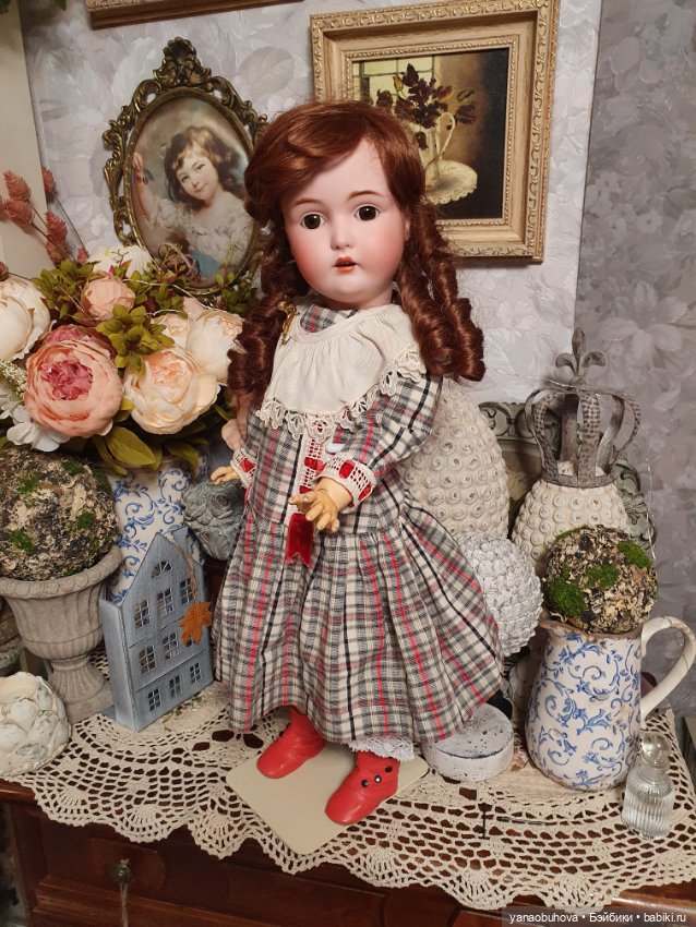 Антикварная кукла Кестнер 171, рост 60 см (фото 5)