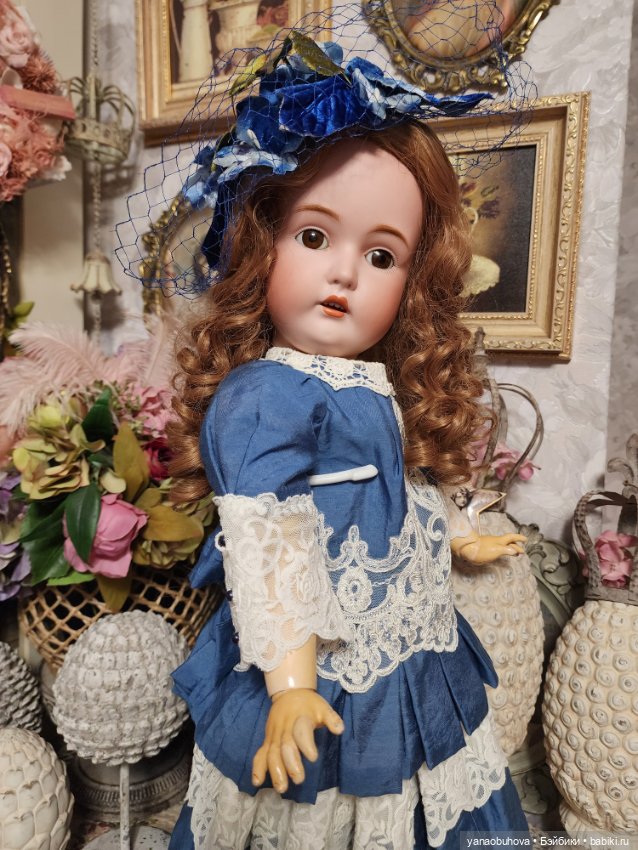 Антикварная кукла Кестнер 171, рост 60 см (фото 8)