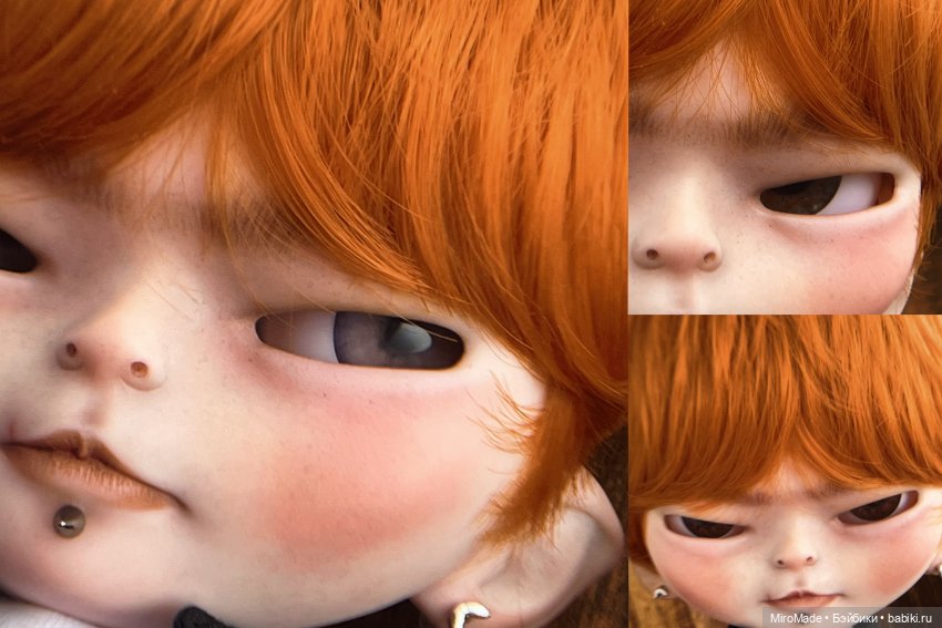 Кастом куклы блайз мальчик (фото 4)