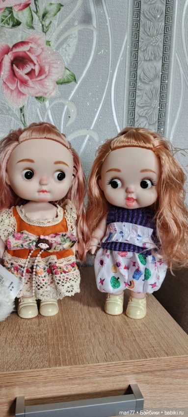 Две подружки лотом — Игровые куклы