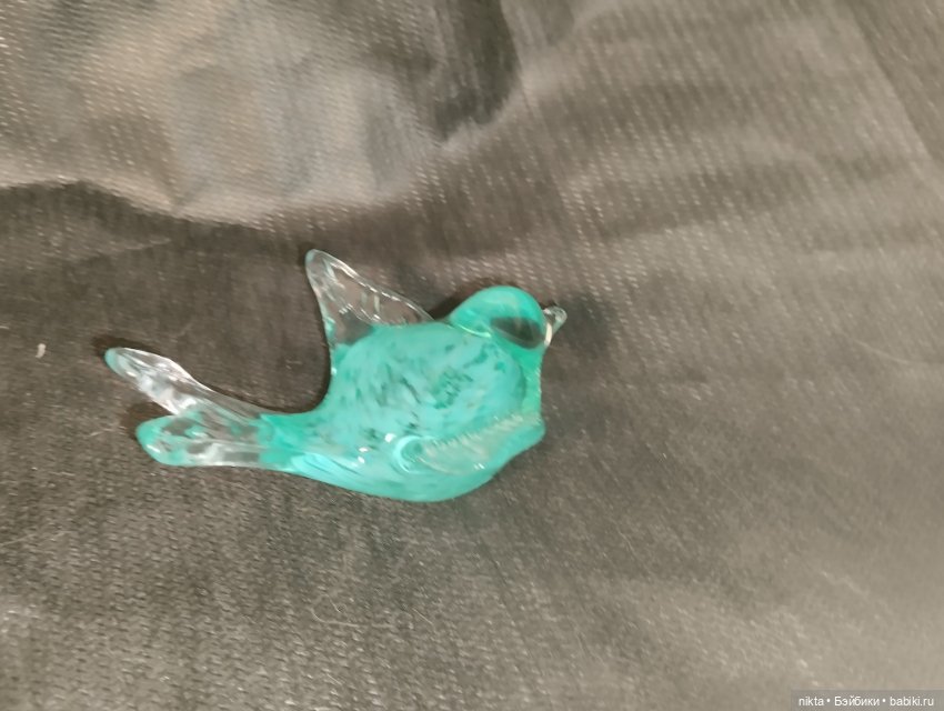 Стеклянная птичка — Статуэтки (фото 3)
