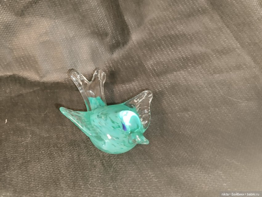Стеклянная птичка — Статуэтки (фото 2)
