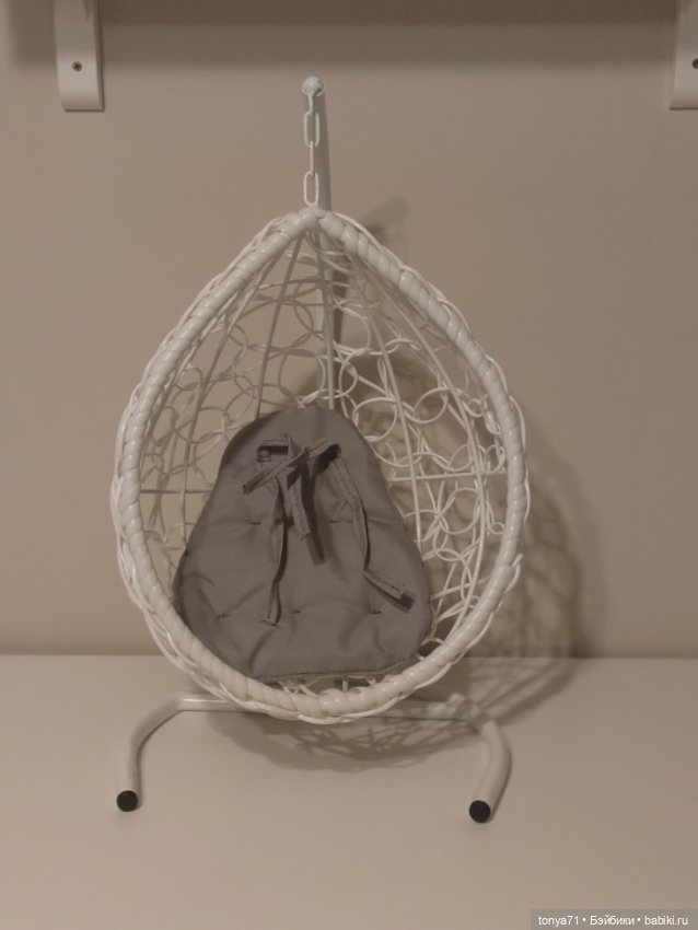 Качели кокон для кукол — Кукольная мебель (фото 5)
