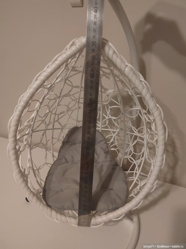 Качели кокон для кукол — Кукольная мебель