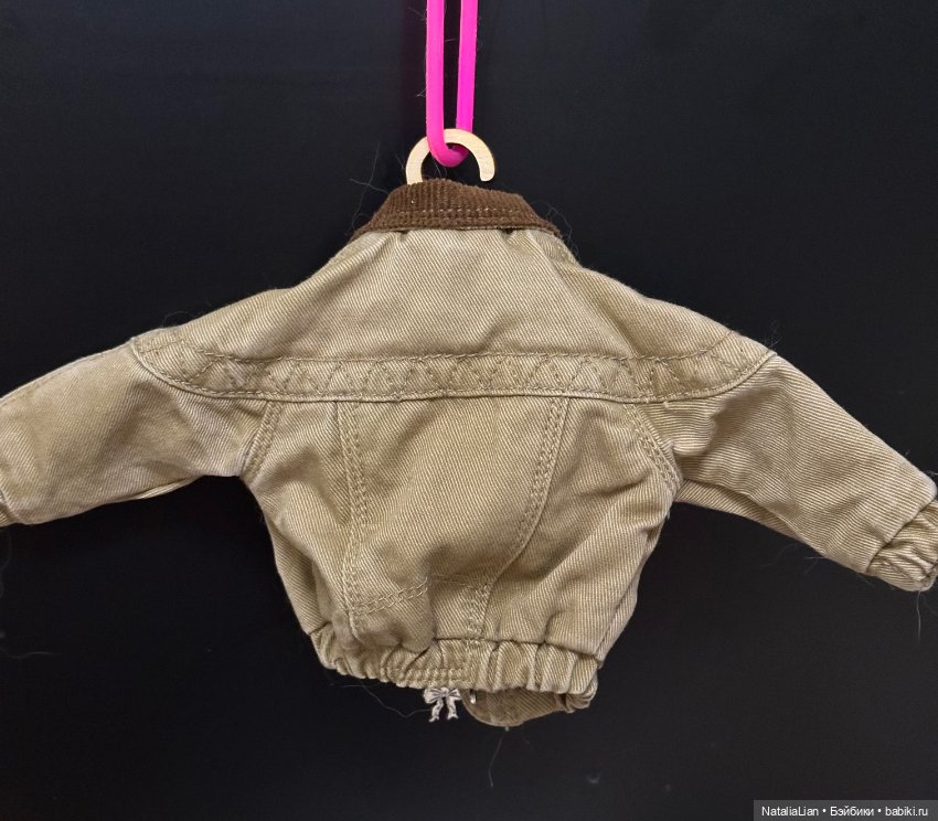 Куртка джинсовая 1/6 — Одежда для кукол (фото 3)