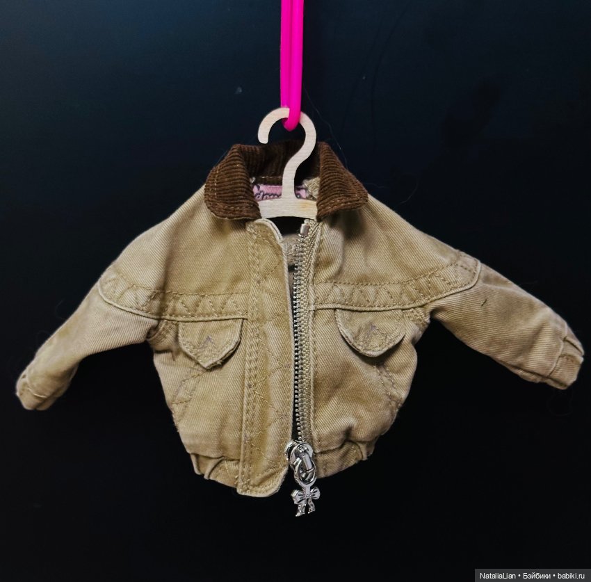 Куртка джинсовая 1/6 — Одежда для кукол (фото 2)