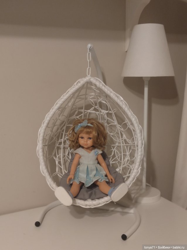 Качели кокон для кукол — Кукольная мебель (фото 7)